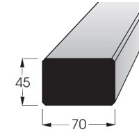 HF 45x70 SM /240 hobľované