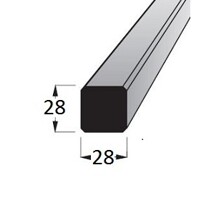 HF 28x28 SM /240 hobľované